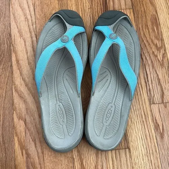 Keen Waimea H2 Toe Protecting Flip-flop Women’s Size 11 - Picture 3 of 10